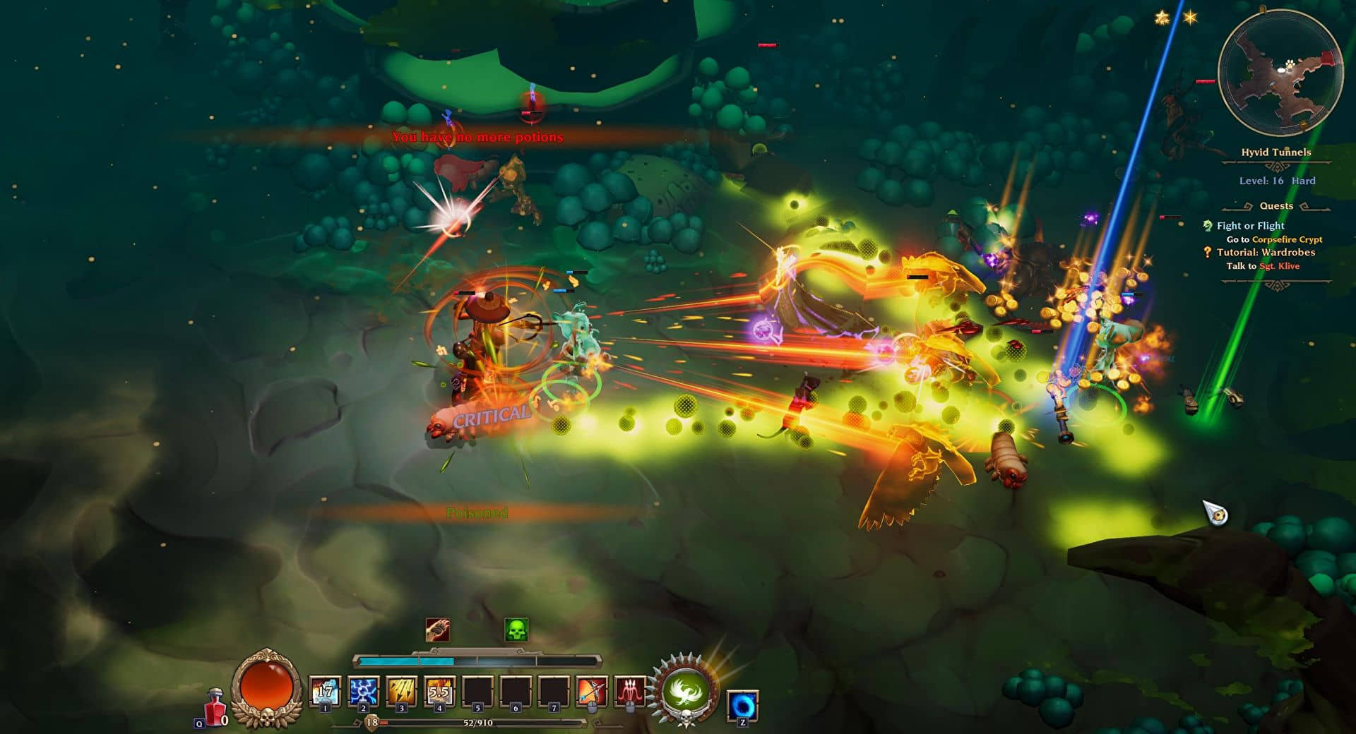 torchlight 2 guts monsters